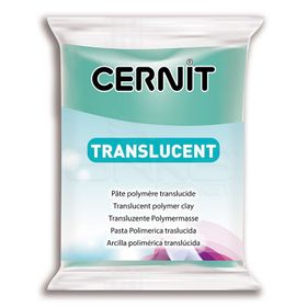 Cernit Translucent 56 gr 620 Emerald Green Polimer Kil