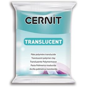 Cernit Translucent 56 gr Turqouise Blue Polimer Kil