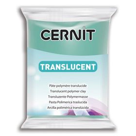 Cernit Translucent N:620 Emerald 56 GR Polimer Kil