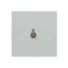 Cerrahi Çelik Tek Taş küpe Tragus Helix Kıkırdak Piercing