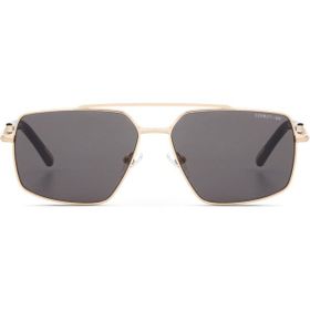 Cerruti 1881 CR 80026 C1 Geometrik Altın Rengi Metal Erkek Güneş Gözlüğü