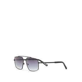 Cerruti 1881 CR 80026 C3 Geometrik Mat Siyah Metal Erkek Güneş Gözlüğü