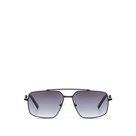 Cerruti 1881 CR 80026 C3 Geometrik Mat Siyah Metal Erkek Güneş Gözlüğü