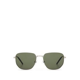 Cerruti 1881 CR 80033 C3 Geometrik Gümüş Metal Erkek Güneş Gözlüğü