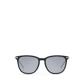 Cerruti 1881 CR 80044 C3 Oval Mat Siyah Asetat Erkek Güneş Gözlüğü
