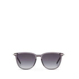 Cerruti 1881 CR 80044 C4 Oval Şeffaf Gri Asetat Erkek Güneş Gözlüğü