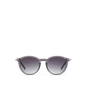 Cerruti 1881 CR 80048 C3 Oval Şeffaf Gri Asetat Erkek Güneş Gözlüğü