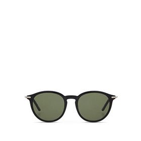 Cerruti 1881 CR 80048 C4 Oval Siyah Asetat Erkek Güneş Gözlüğü