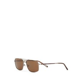 Cerruti 1881 CR 80049 C3 Dikdörtgen Mat Gri Metal Erkek Güneş Gözlüğü
