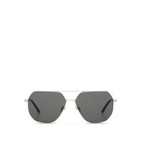 Cerruti 1881 CR 80080 C1 Gümüş Siyah Metal Erkek Güneş Gözlüğü