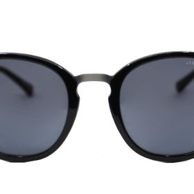 Cerruti 8516 01 48 Siyah Gümüş Oval Çerçeve Unisex Güneş Gözlüğü