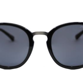 Cerruti 8516 01 48 Siyah Gümüş Oval Çerçeve Unisex Güneş Gözlüğü