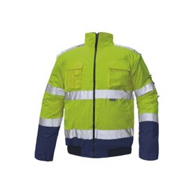 Cerva Clovelly Neon Sarı Lacivert Pilot Mont