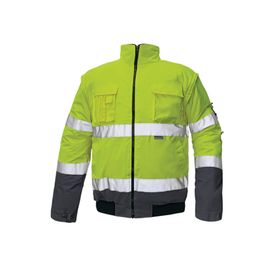 Cerva Clovelly Neon Sarı Lacivert Pilot Mont