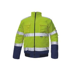 Cerva Clovelly Neon Sarı Lacivert Pilot Mont