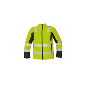 Cerva Malton Reflektif Sarı Softshell Mont