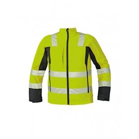 Cerva Malton Reflektif Sarı Softshell Mont