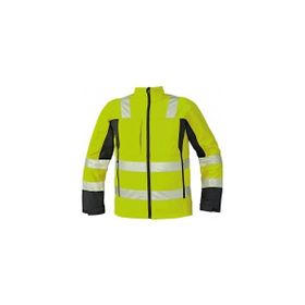 Cerva Malton Reflektif Sarı Softshell Mont