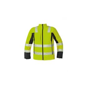 Cerva Malton Reflektif Sarı Softshell Mont