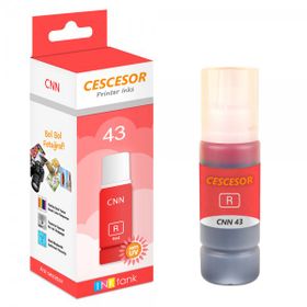 Cescesor Canon GI-43 Kırmızı 60 ml Mürekkep