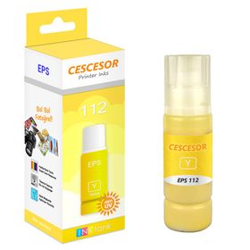 Cescesor Epson 112 70 ml Sarı Mürekkep