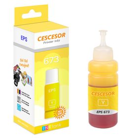 Cescesor Epson 673 70 ml Sarı Mürekkep