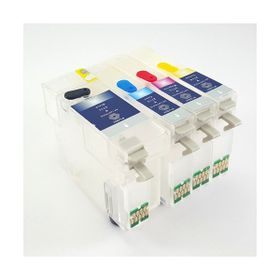 Cescesor Epson T1301-T1304 Uyumlu 4 Renk Kolay Dolan Kartuş