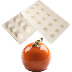Cesil Caramel Ball Profesyonel Silikon Kek Pasta Kalıbı