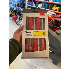 Ceta Form 1300M/5ST1 5 Parça Torex Lokma Uçlu Düz Tornavida Takımı
