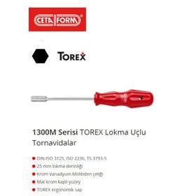 Ceta Form 1311M Torex Lokma Uçlu 11x125 mm Tornavida