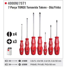 Ceta Form 4000M-7ST1 7 Parça Tornavida Takımı