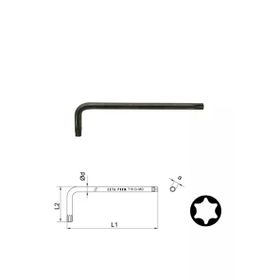 Ceta Form 707l T7 Uzun Tip Torx L Anahtar