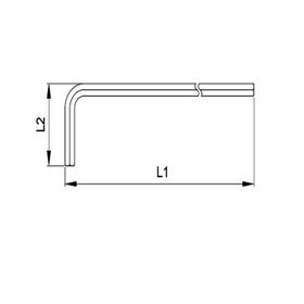 Ceta Form 805 5 mm Uzun Tip L Allen Anahtar