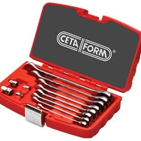 Ceta Form B05-P12 Düz 12 Parça C- Gear Cırcırlı Kombine Anahtar Takımı