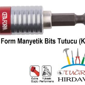 Ceta Form BT01QH Mıknatıslı Manyetik Bits Tutucu Matkap Ucu