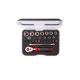 Ceta Form C00-27PH5 27 Parça 1/4'' 6 Köşe Kompakt Kutu Lokma Takımı