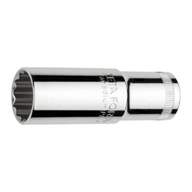 Ceta Form C04-B08 1-4 inç 12 Köşe Yıldız Derin 8 mm Lokma Anahtar