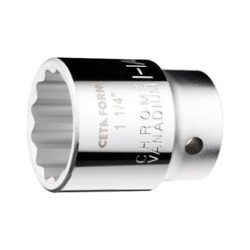 Ceta Form C04-B13 1-4 inç 12 Köşe Yıldız Derin 13 mm Lokma Anahtar