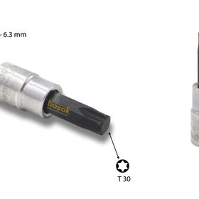 Ceta Form C08S-T30 1-4 inç Torx Uçlu Lokma