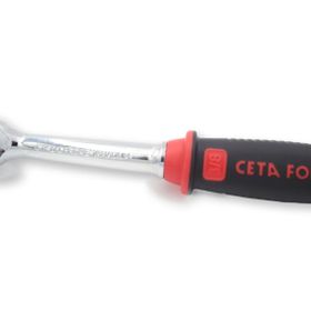 Ceta Form C11-14N 33mm 3/8 Açılı Gövdeli Düğmeli Cırcır Kolu