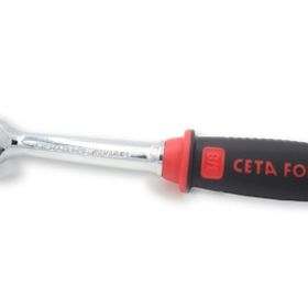 Ceta Form C11-14N 33mm 3/8 Açılı Gövdeli Düğmeli Cırcır Kolu