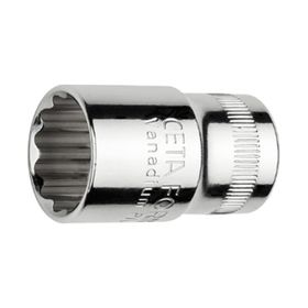 Ceta Form C22-B08 1-2 inç 12 Köşe Yıldız 8 mm Lokma Anahtar