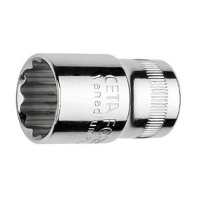 Ceta Form C22-B15 1-2 inç 12 Köşe Yıldız 15 mm Lokma Anahtar