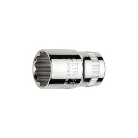 Ceta Form C22-B15 1-2 inç 12 Köşe Yıldız 15 mm Lokma Anahtar