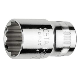 Ceta Form C22-B17 1-2 inç 12 Köşe Yıldız 17 mm Lokma Anahtar