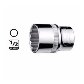 Ceta Form C22-B20 1-2 inç 12 Köşe Yıldız 20 mm Lokma Anahtar