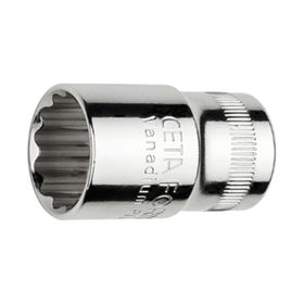 Ceta Form C22-B25 1-2 inç 12 Köşe Yıldız 25 mm Lokma Anahtar