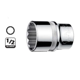 Ceta Form C22-B27 1-2 inç 12 Köşe Yıldız 27 mm Lokma Anahtar