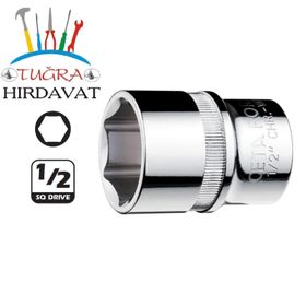 Ceta Form C22-H18 1-2 inç 6 Köşe 18 mm Lokma Anahtar