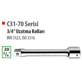Ceta Form C31-78 3/4 16 inç 400 mm Uzatma Kolu